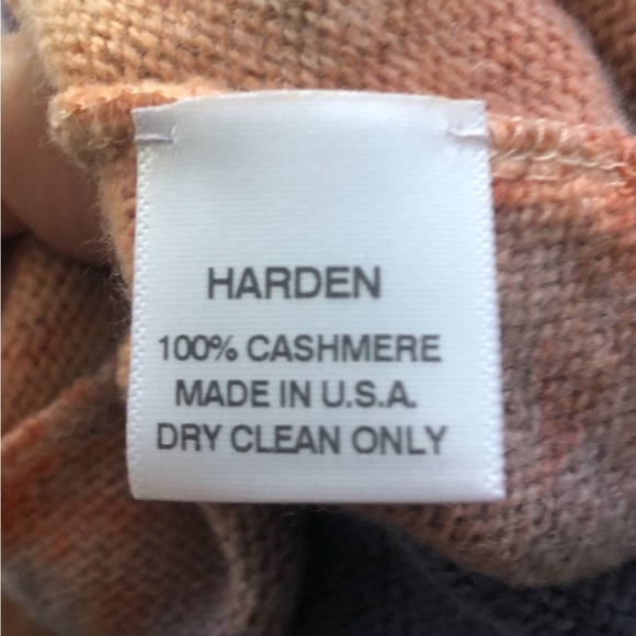 NWT Bogner x Fred Segal Harden 100% Cashmere Tie Dye Ski Beanie Hat RARE